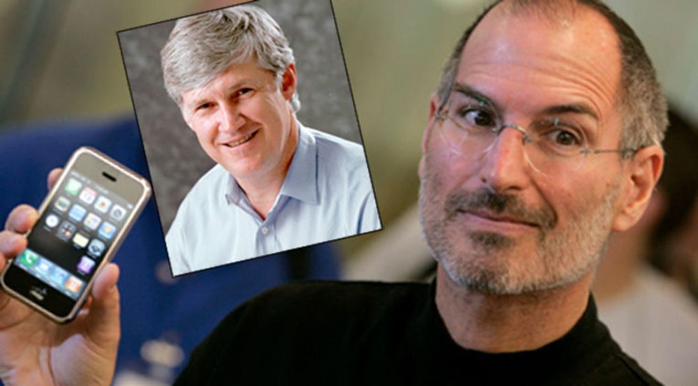 Planla kunstig mobilnett: Steve Jobs ønsket full kontroll over hele verdikjeden, ifølge mobilentreprenær John Stanton. De to skal ha pratet inngående om hvordan det kunne gjøres gjennom flere år.