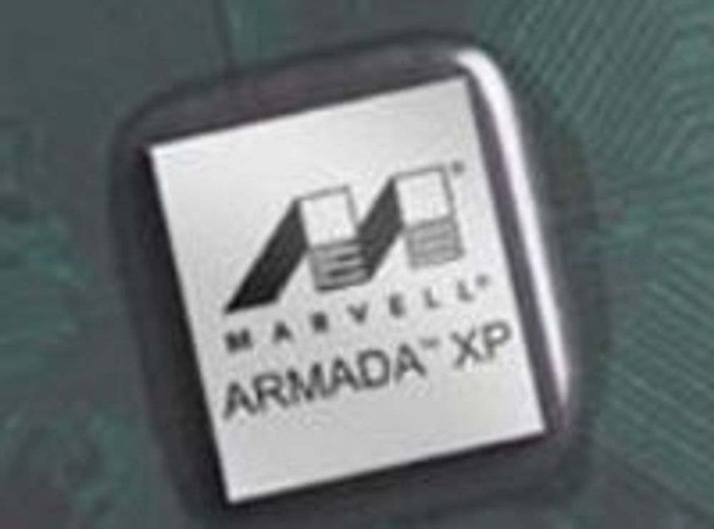 Marvells ARM v7-baserte Armada XP med fire kjerner.