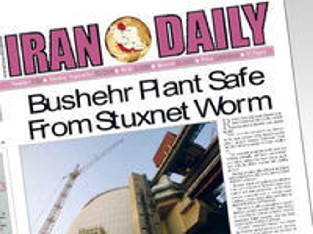 Stuxnet-angrepet fikk stor oppmerksomhet i iranske medier.