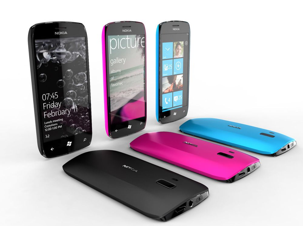 Windows Phone 7-baserte konseptmodeller fra Nokia