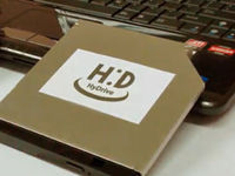 HyDrive fra Hitachi-LG Data Storage.