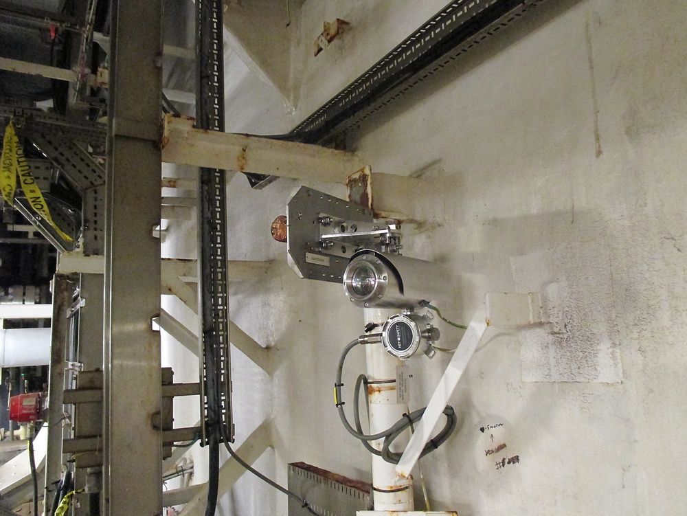 ELDS detektor produsert av Senscient. på produksjonsskip på Terra Nova-feltet.