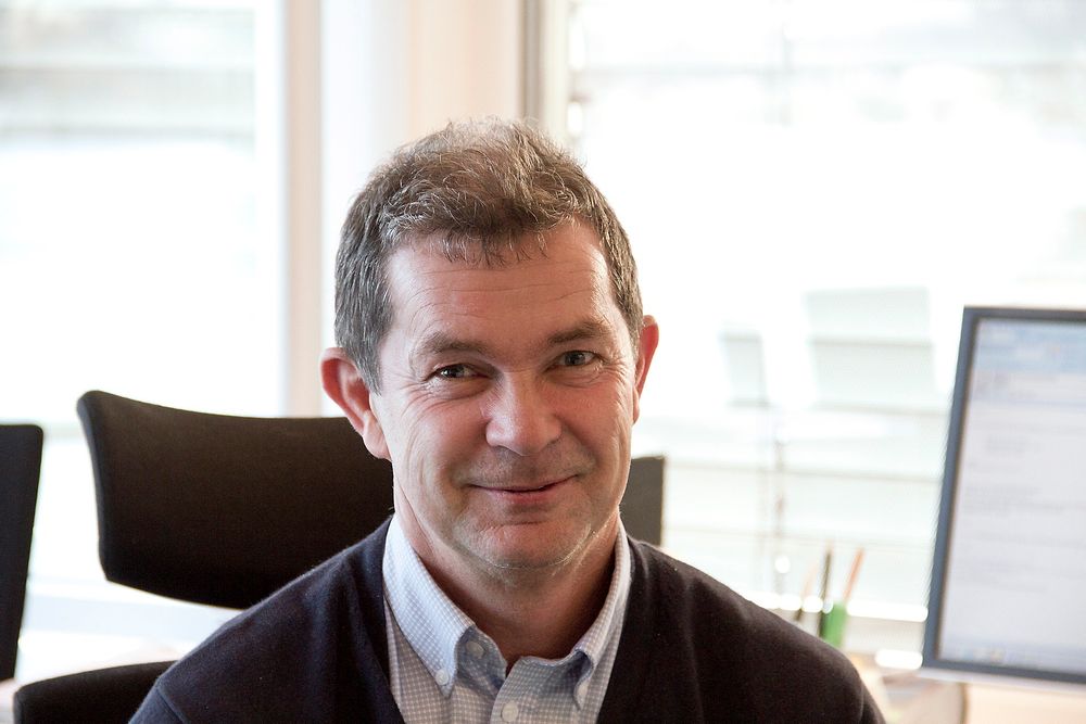 Asgeir Knutsen, administrerende direktør i  Emerson Process Management ønsker å doble salget av Fisher ventiler i Norge.