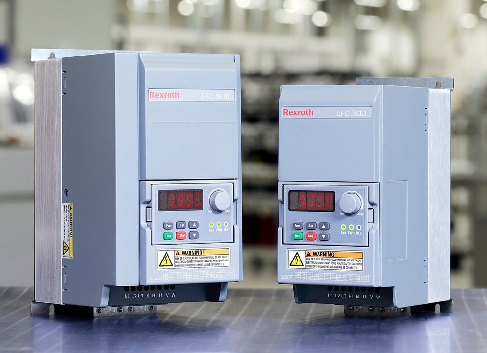 Frekvensomformere, EFC 3610 og EFC 5610 fra Bosch Rexroth