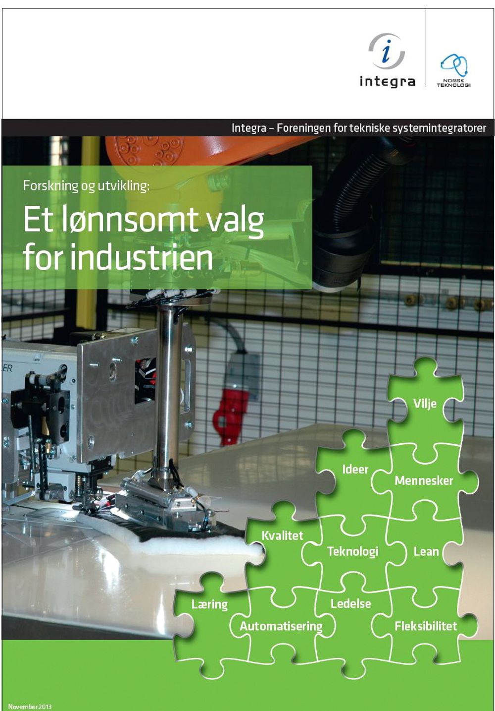 Faktaheftet byr på flere suksesshistorier fra norsk vareproduserende industri.