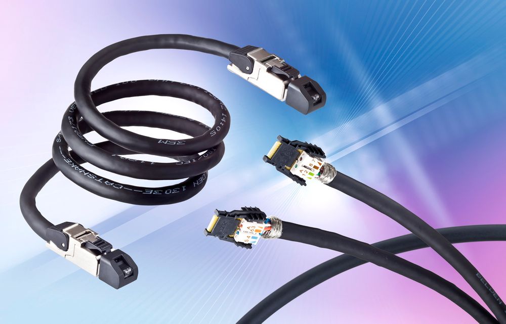 Robust kategori 6A-kabel som skal gi langvarig drift i tøffe produksjonsmiljøer.