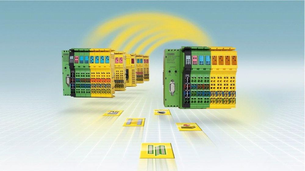 Phoenix Contact ekspanderer den modulære og nettverksuavhengige SafetyBridge med 16 kanals DI-modul og en ny logikkmodul.