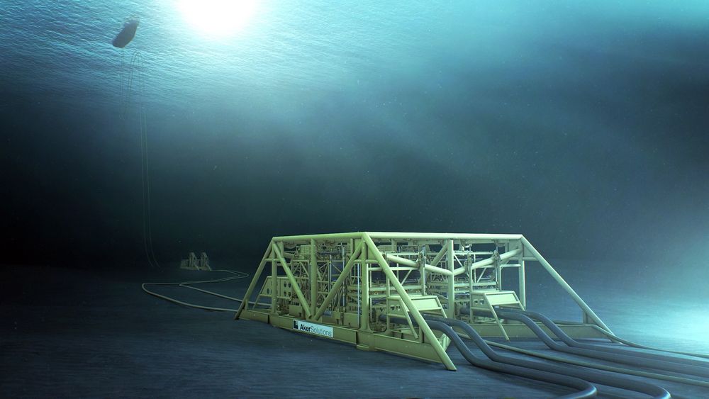 Aker Solutions jobber nå med Åsgard Subsea Compression Project for Statoil. Frekvensomformere styrer kompressorer og pumper med total effekt på ca. 25 MW gjennom 43 km lange undervannskabler. Foto: Aker Solutions