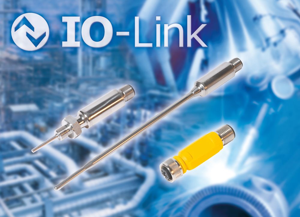 Temperaturmåler som kan konfigureres med IO-Link gir økt fleksibilitet og tilgang på transmitterparametere