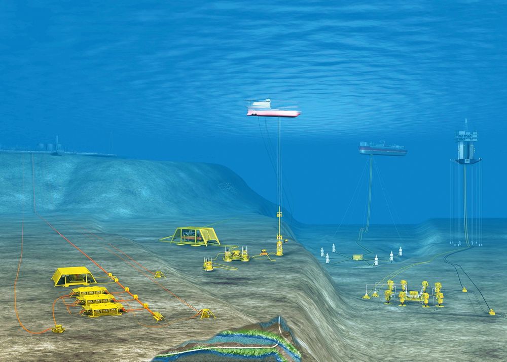 En økende andel av olje- og gassvirksomheten foregår under vann. Foreløpig mangler gode standarder, men arbeidet for å utvikle dem er i gang. Illustrasjonen er kalt Subsea World og laget av FMC Technologies.