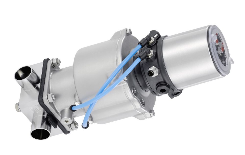 Som en del av et nytt aktuator-konsept, kan nå Robolux ventiler kombineres med Bürkerts ELEMENT kontrollhoder