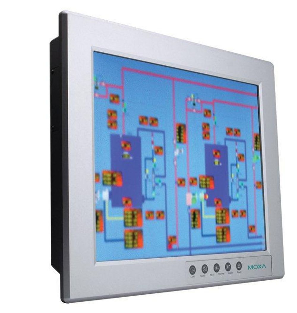 Vifteløs 19-tommers panel-PC for Atex sone 2 og beskyttelsesgrad IP66.