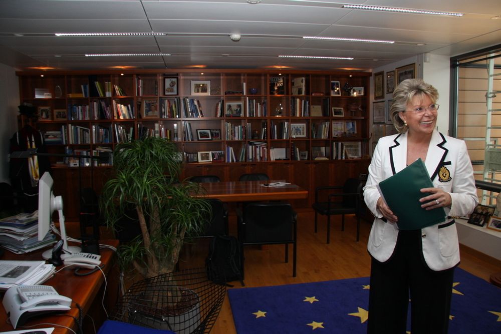 EU-kommissær Viviane Reding.