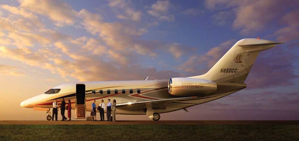 Citiation Columbus blir Cessnas største og dyreste fly hittil.