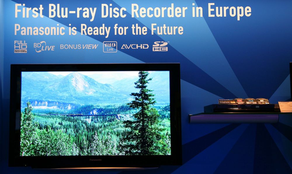 IFA: Panasonic lanserer den første blu-ray-opptakeren for Europa.
