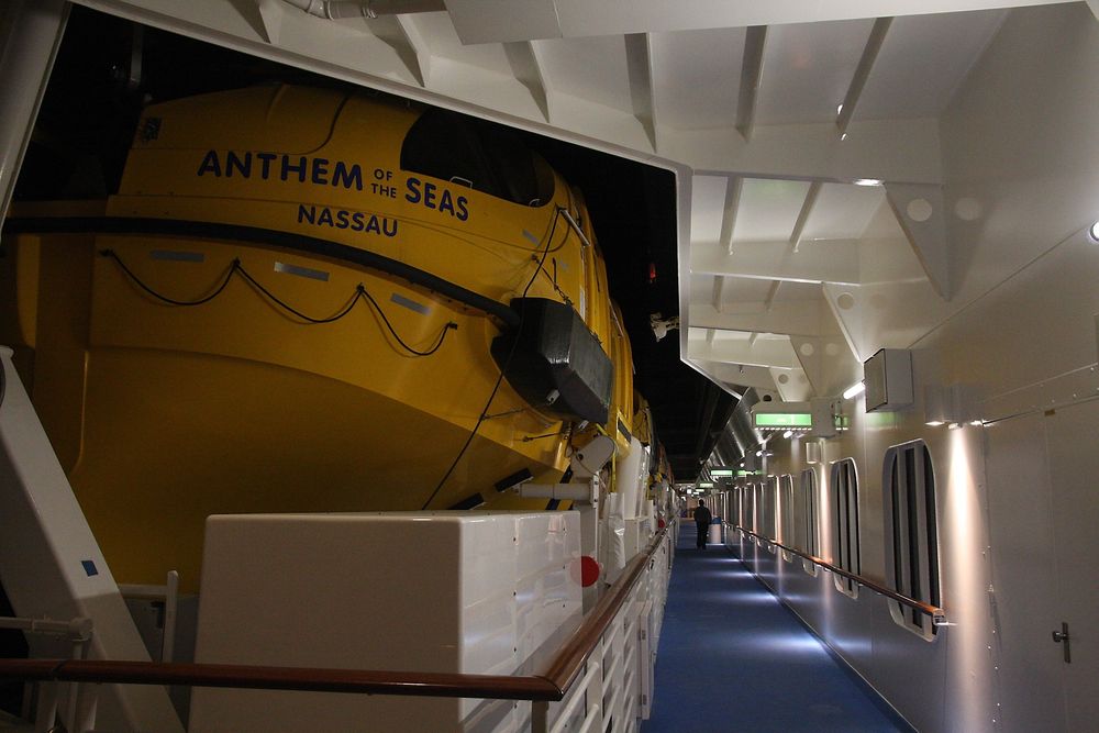 RCCL vil ikke binde seg til en leverandør. Harding fikk ikke kontrakt på livbåter til Quantum-klassen. Den gikk til tyske Fassmer. 