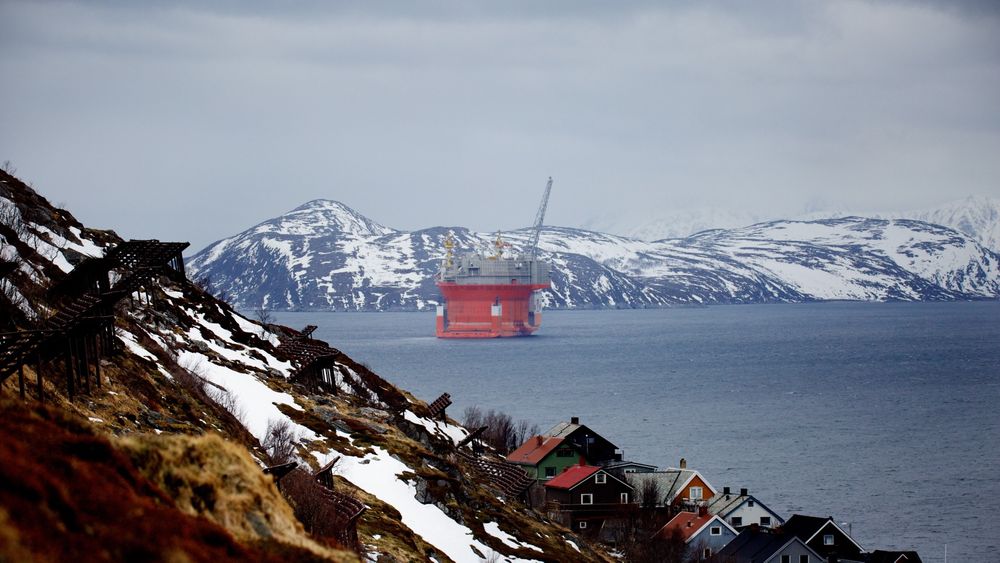 Goliat ligger rett utenfor Hammerfest.  Foto: Eirik Helland Urke