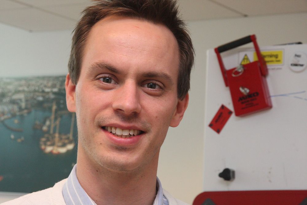 Lars Lind, Miko Marine, prosjektleder for Ship Arrestor-utviklingen. 