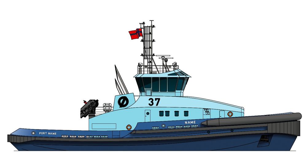 Østensjø Rederi har bestilt tre eskorteslepebåter med dual fuel-motorer (gass  og diesel) og føyer seg pent inn i rekken av slepebåtrederier som satser på LNG.Designen er levert av Robert Allan Ltd i Canada. 