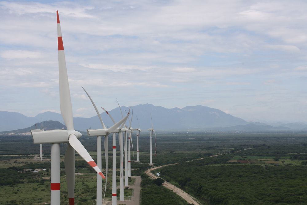 General Motors har inngått en avtale med Enel Green Power om å bygge en vindpark i Mexico. Her er en av de andre vindparkene selskapet har bygget i Mexico. 