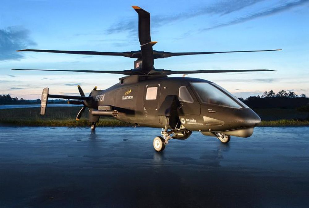Sikorsky Aircraft har startet bakketesting av S-97 Raider.
