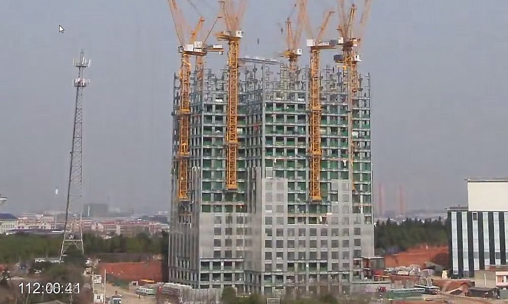 57 etasjer på 19 dager 