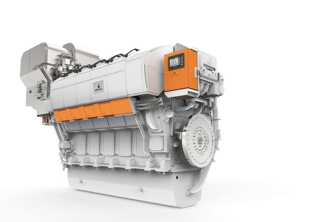 Verdensnyheten Wärtsilä presenterte under Nor-Shipping: Firetaktsmotoren W31  som kan leveres enten som ren diesel, som dual fuel eller gassmotor. 
