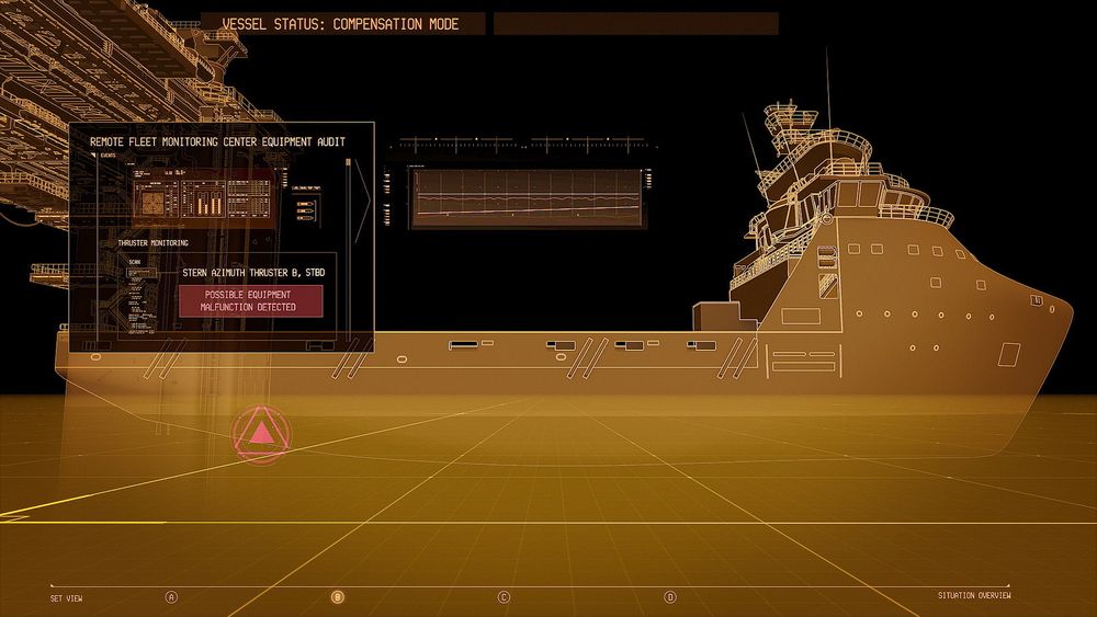 En autonom PSV programmeres før den skal ut til plattformen.