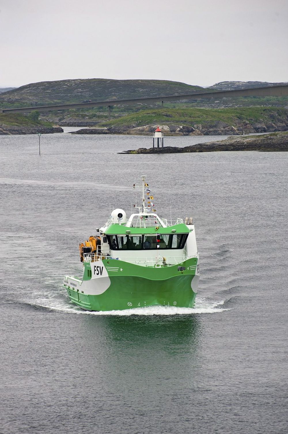 FSO har bestilt et fjerde serviceskip av samme type. Det skal leveres i midten av2015.