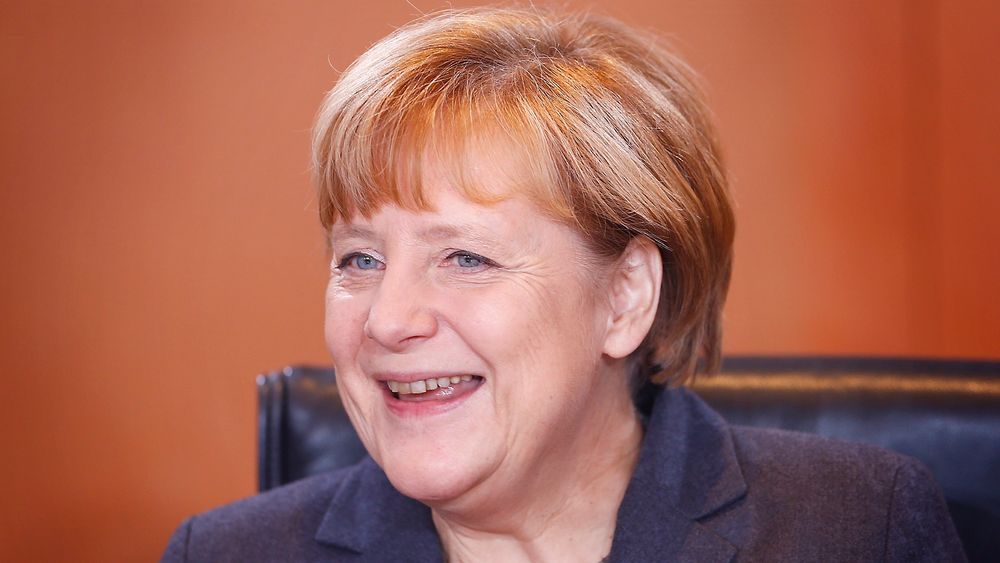 Tysklands statsminister Angela Merkel leder regjeringsmøtet onsdag hvor en omfattende plan for hvordan målet om CO2-kutt på 78 millioner tonn innen 2020, skal nås.