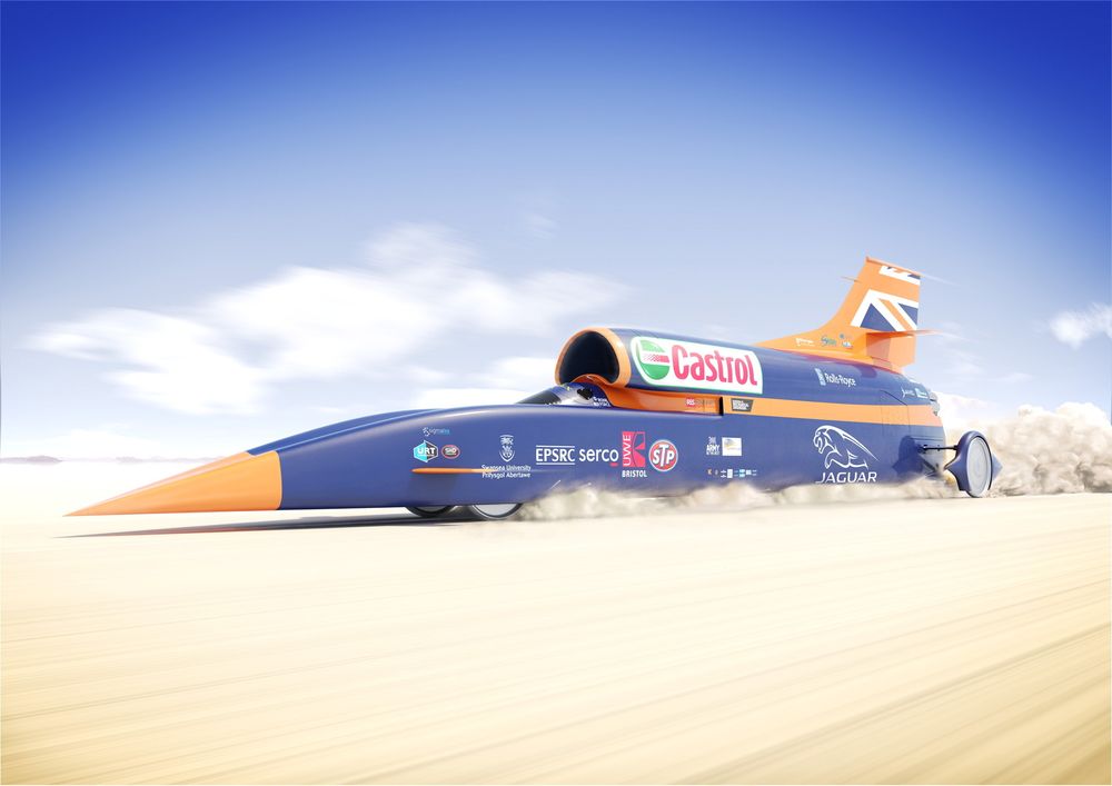 Bloodhound SSC skal gjøre de første høyhastighetstestene i Sør-Afrika om et år, mens rekordforsøket skal gjennomføres i 2016. 