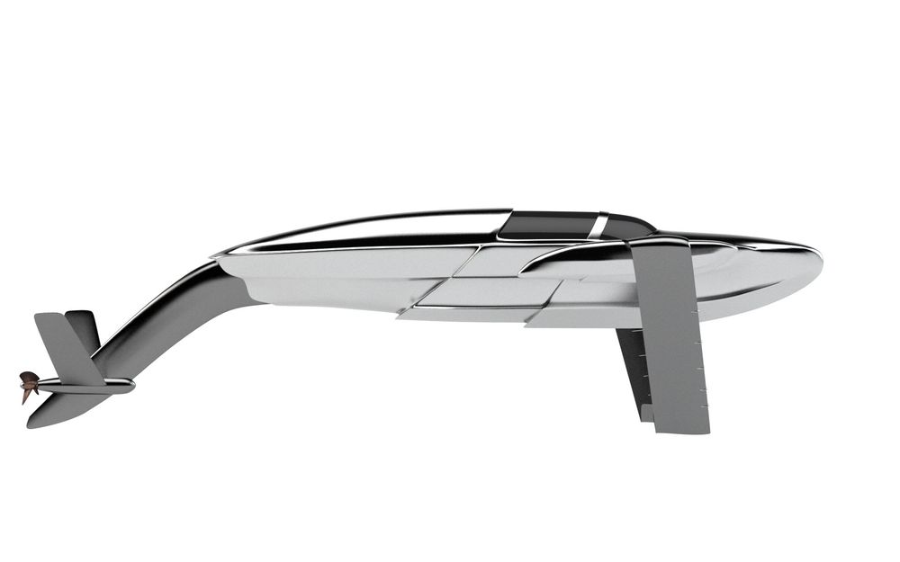 Fem ingeniørstudenter ved Høgskolen Buskerud og Vestfold har utviklet en kitedrevet hydrofoilbåt som en del av bacheloroppgaven deres. Nå ønsker de å få tak i midler til å lage båten i fullskala.