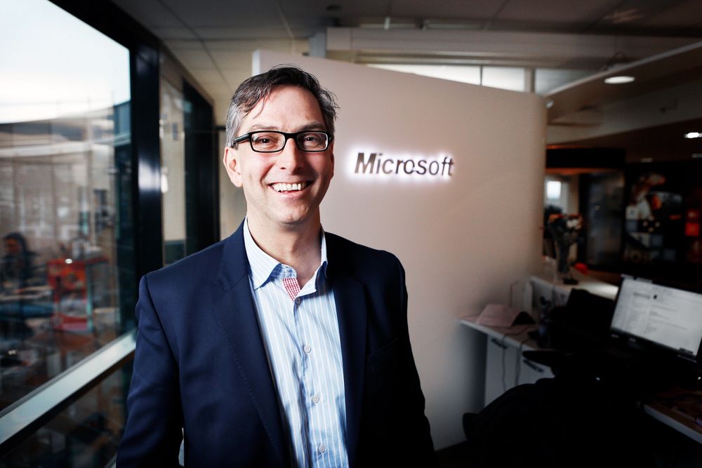 Michael Jacobs, Microsoft Norge.