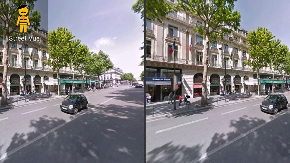 Street Vue: Se paris i 3D Virtual Reality