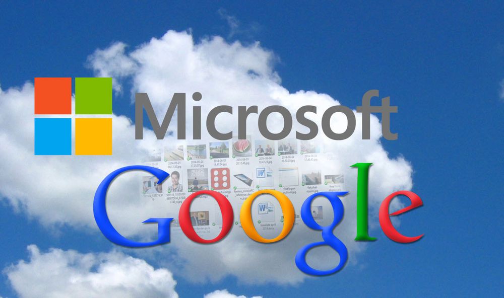 Microsoft og Google priser sine nettskytjenester stadig lavere.