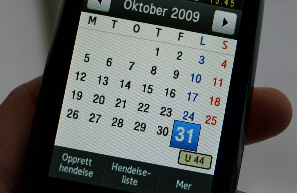 Samsung S3650 Corby Kalender