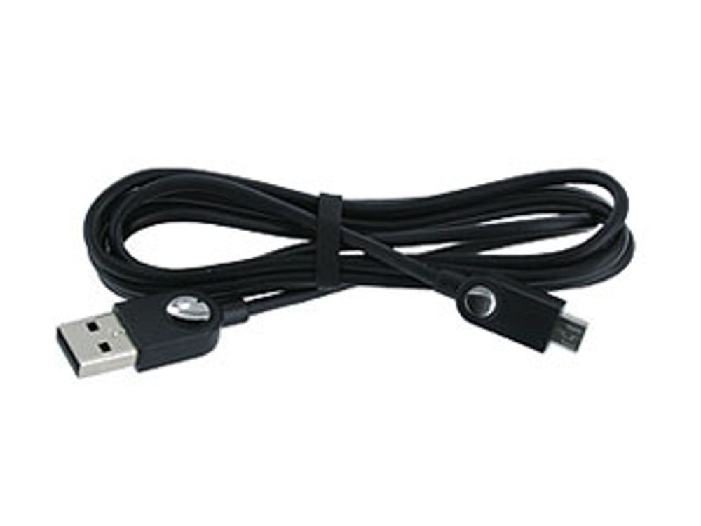 USB-kabel.