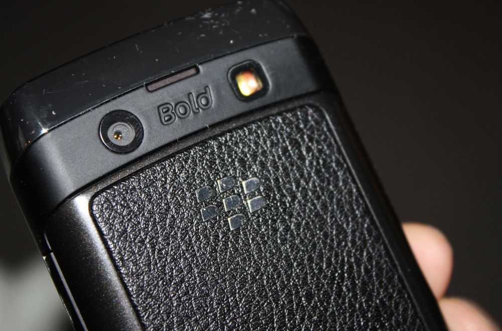Blackberry Bold 9700 har et kamera med 3,2 megapiksler.