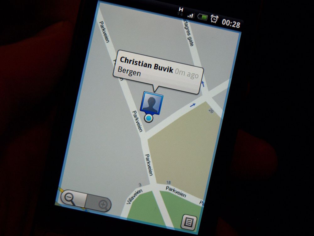 HTC Hero Google Maps