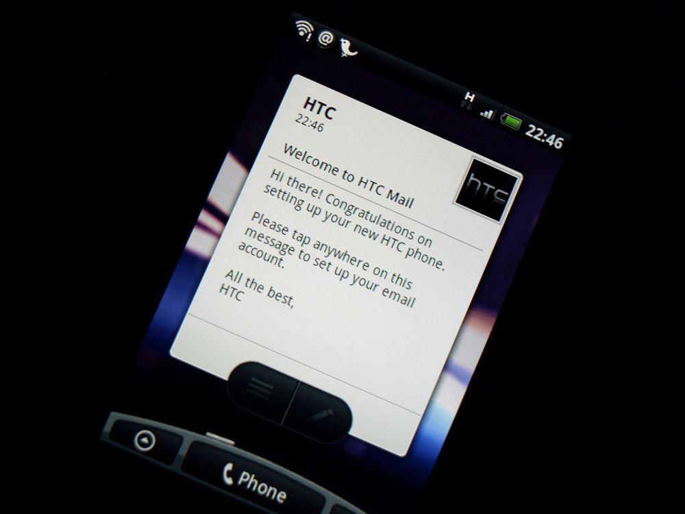 HTC Hero E-post Widget