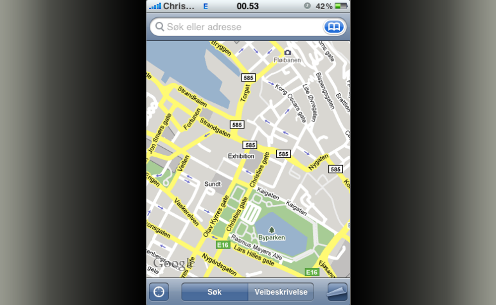 iPhone OS Kart