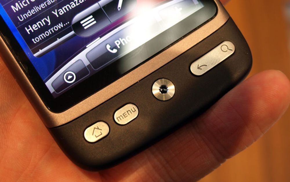 HTC Desire - Optisk mus