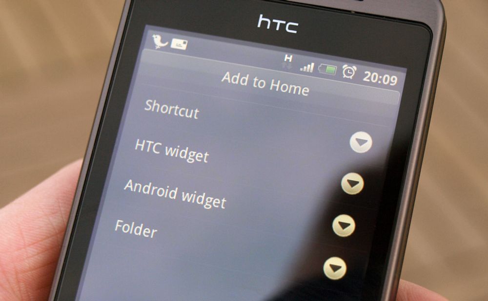 HTC Hero Tilpasning