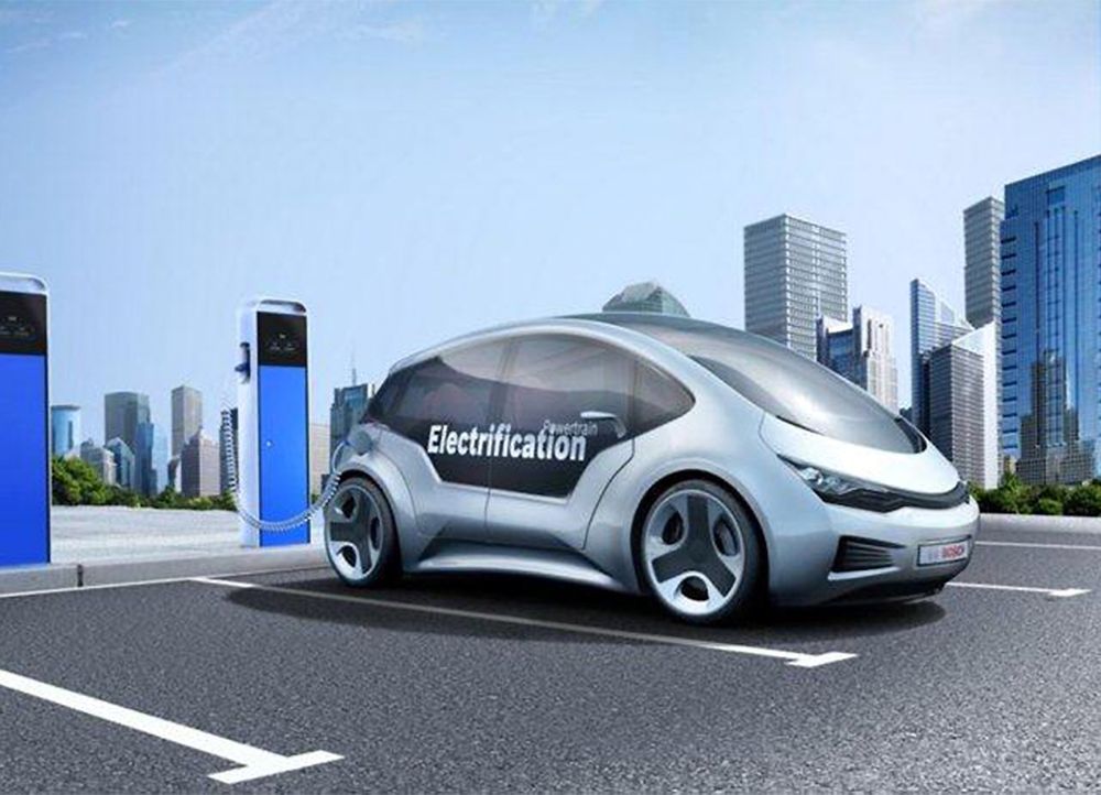 Dobbelt så langt: Sammen med to japanske partnere utvikler Bosch ny batteriteknologi som kan doble elbilenes kjørelengde uten å øke vekten eller volumet på batteriet. 