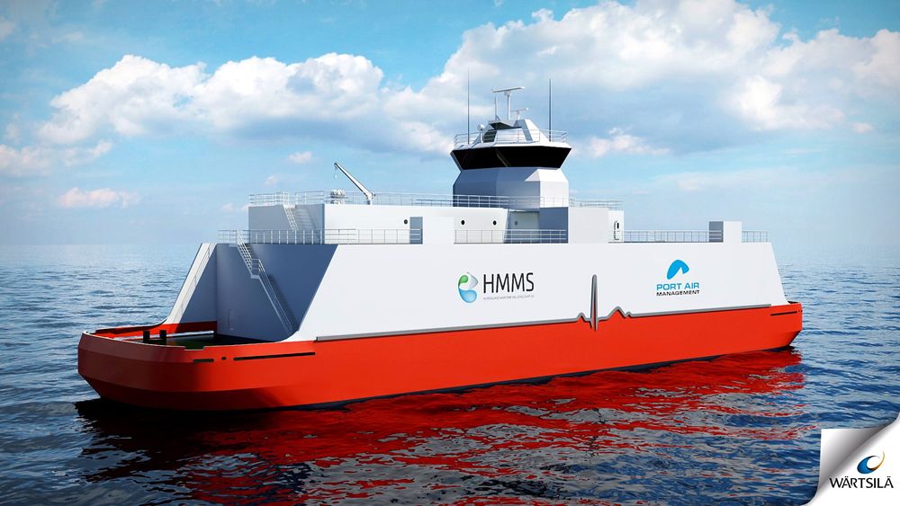 Miljøkraft: HMMS utvikler dette 14 MW-kraftverksskipet (EPS) med Bergen i tankene. Ved å forsyne to cruiseskip eller 10 offshorefartøy med strøm, kan byen spare utslipp tilsvarende 50.000 biler.