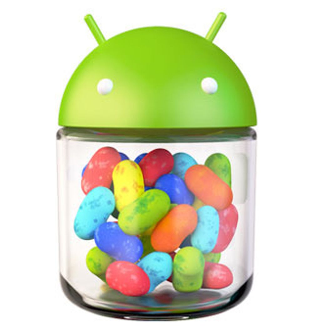 Logoen til Android 4.1 Jely Bean.