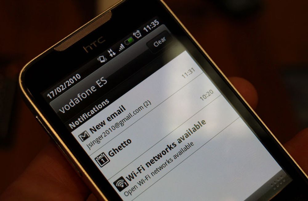 HTC Legend - Android 2.1 operativsystem
