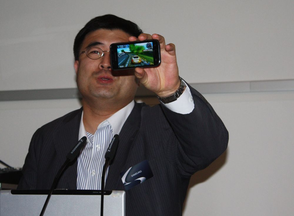 Samsung viste frem 3D-mulighetene.