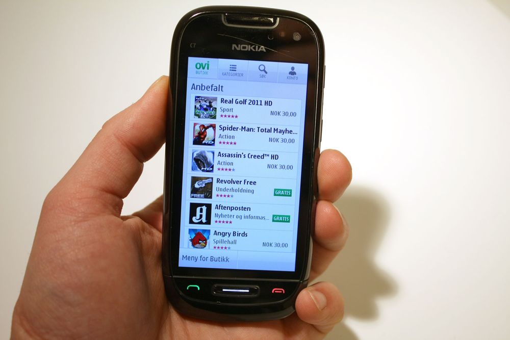 Ovi Store er Nokias app-butikk.