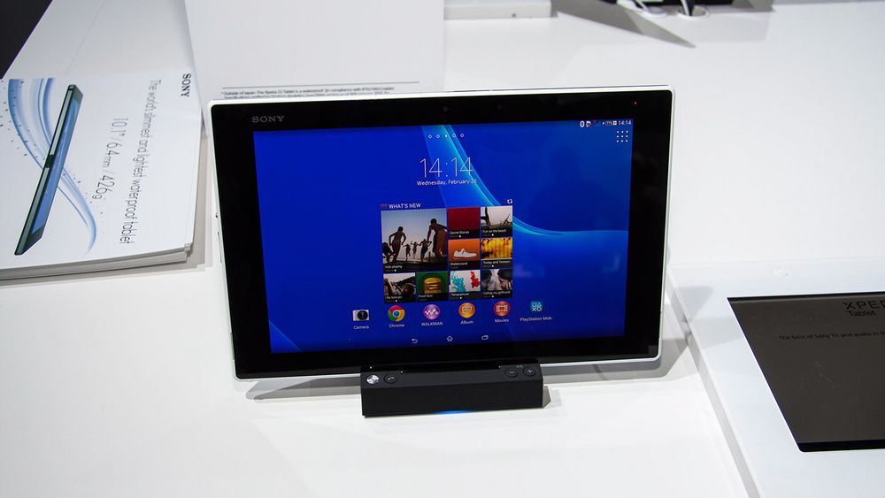 Sony Xperia Tablet Z2 er vårens toppmodell i Sonys nettbrett-serie. 